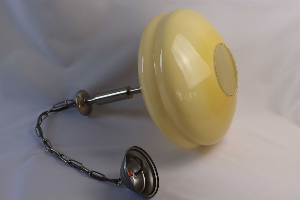 Duża wisząca lampa Art Deco - stan bdb