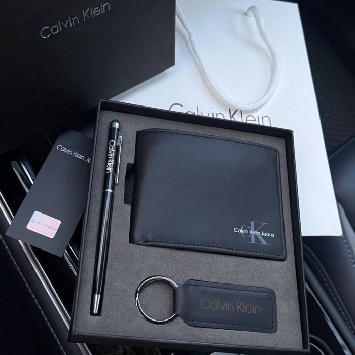 CALVIN KLEIN  чоловічий подарунковий набір гаманець