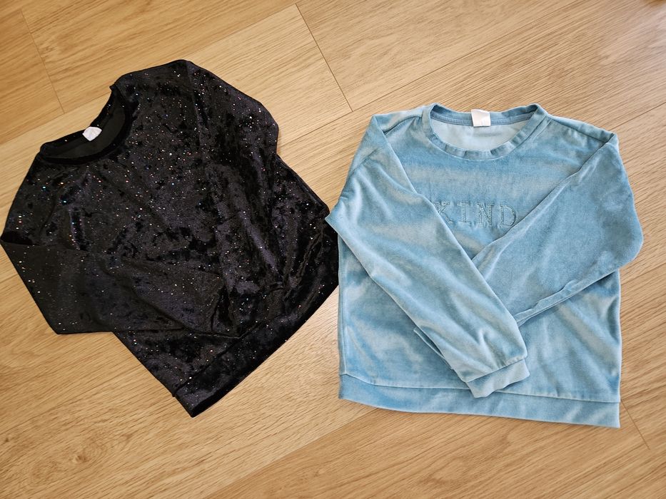 Bluza dziewczęca zestaw 128/134cm