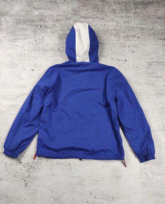 Kurtka wiatrówka Superdry niebieska męska jesienna anorak r. M