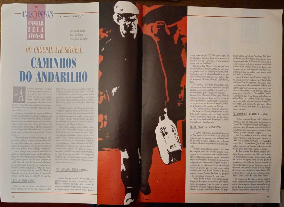 José Afonso	- - -		DN Magazine	- - - - -	Revista