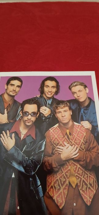 Postal/Foto Backstreet Boys,nova