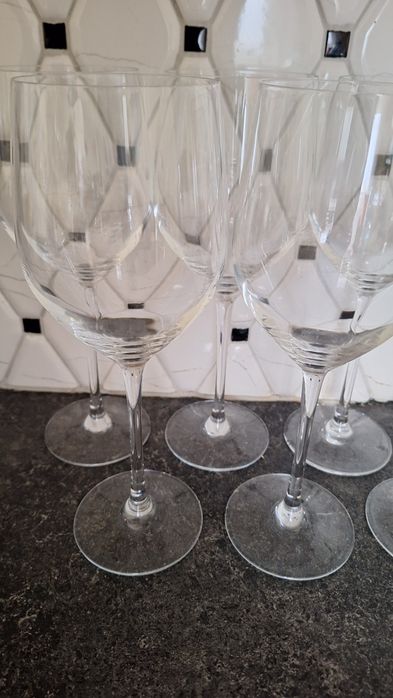 Kieliszki do wina Premium zestaw komplet 6 kieliszek wino szampan