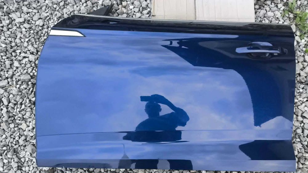 Drzwi przód lewy przednie lewe AUDI A5 8T0 COUPE czarne 2007 - 2017 07-17 zderzak przód przedni tył tylni tylny kolory