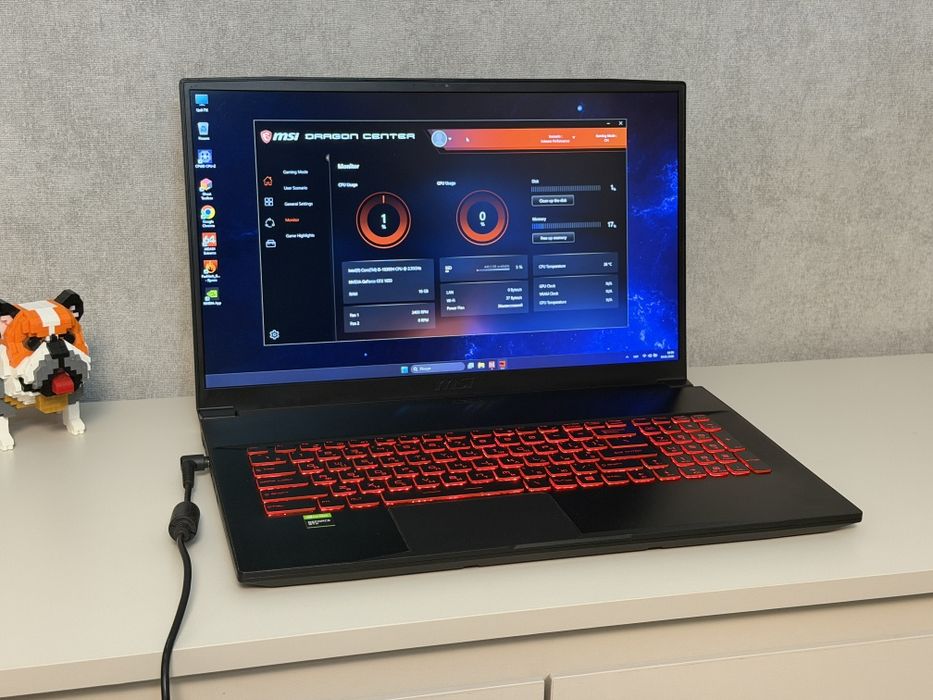 Ігровий ноутбук MSI GF75 thin