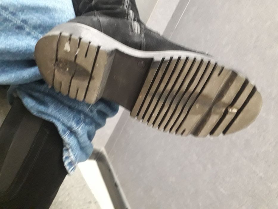 Замшеві сапоги на меху майже нові гарний стан