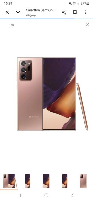 Samsung galaxy Note 20 ultra