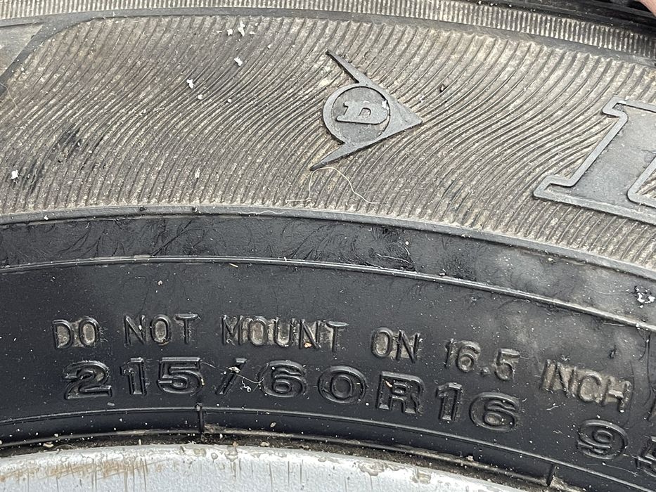 Комплект коліс 215/60 R16 5*112 Mercedes