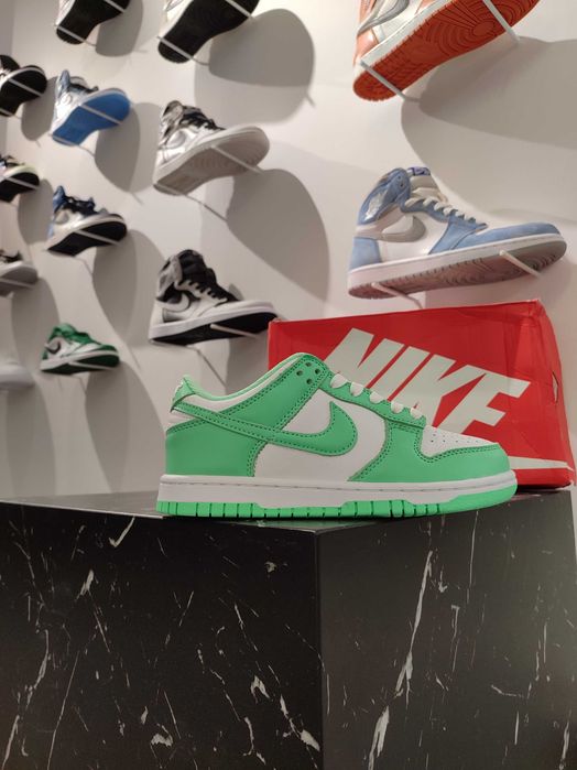Кросівки NIKE Dunk Low Green Glow