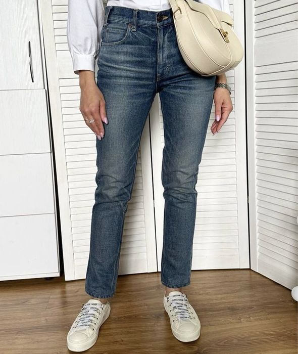 Celine Paris оригінал Італія сині джинси висока посадка