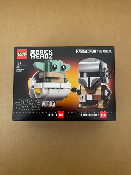 LEGO - Brickheadz - 75317 The Mandalorian & The Child