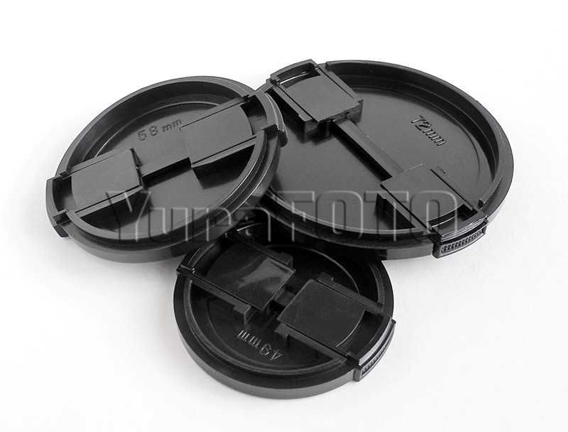 Крышка передняя 52мм 52mm 52 для объектива, плоская 49, 58, 67, 77 мм