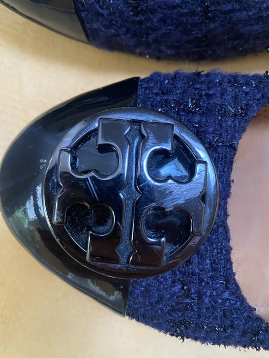 Tory Burch granatowe 42
