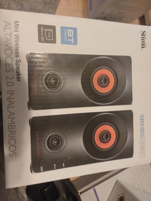 Colunas de som novas wireless