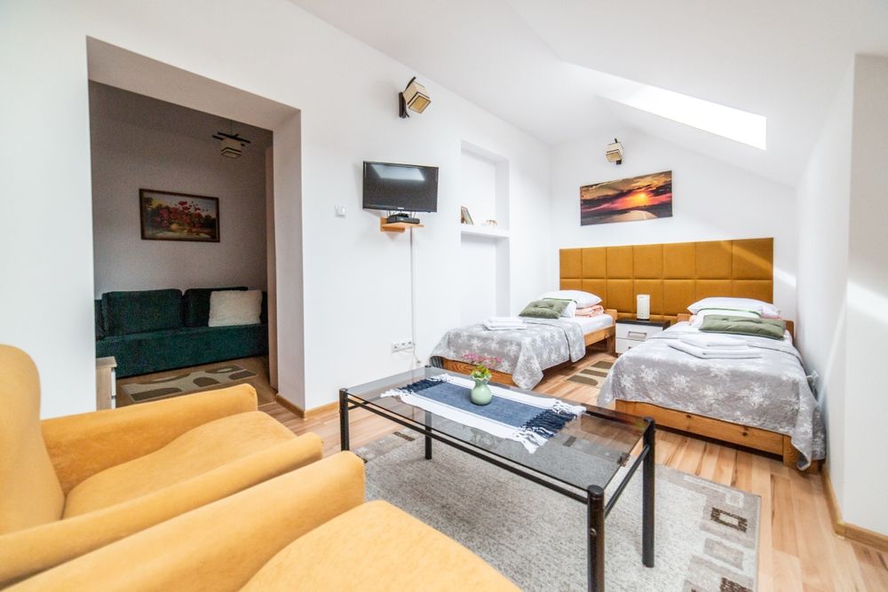 Apatrament w cichej spokojnej okolicy.