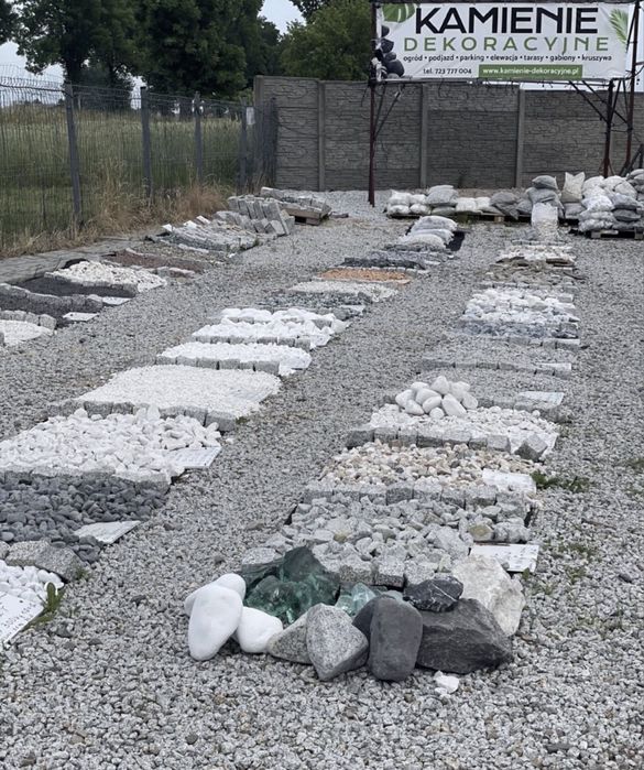 Granit gabion 31-63.5 mm grys Zary Zagan Boleslawiec