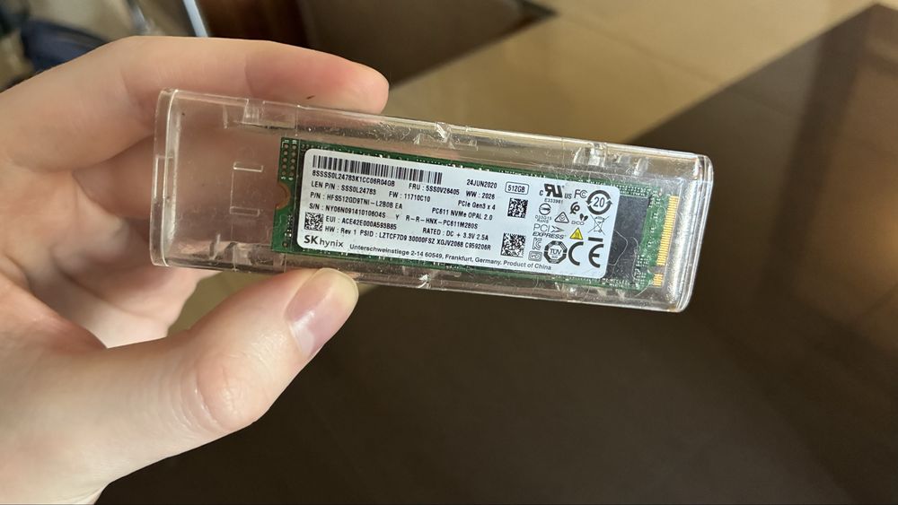 Dysk SSD M.2 NVMe SK hynix PC611 512GB (PCIe Gen3 x4) - Szybki.