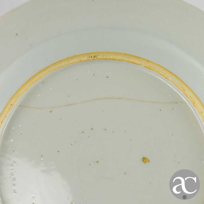 Prato porcelana da China, Dinastia Qing, Período Qianlong, séc. XVIII