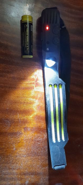 Налобний ліхтарик COB + датчик руху від руки 30 год автоному  4000 mAh