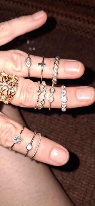 Pierścionki srebrne