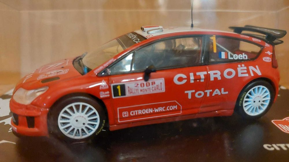 Miniatura de coleção 1/43 - Citroën C4 WRC