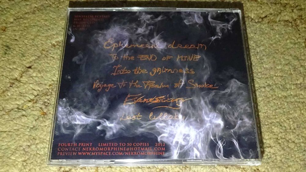 Nekromorphine Senseless Ecstasy CD Avantgarde Experimental Black Metal