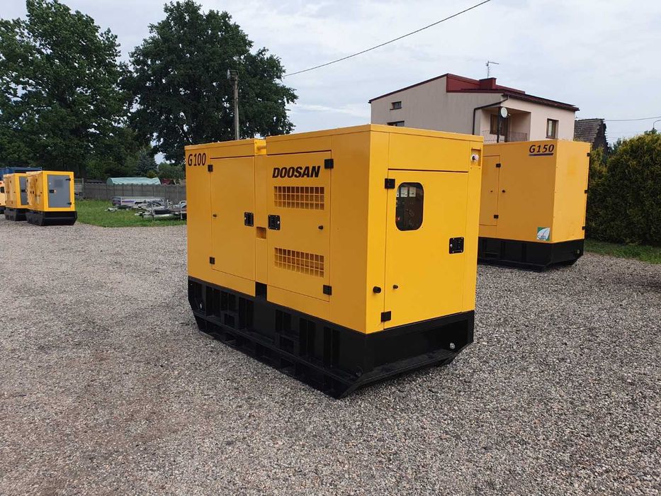 Agregat Prądotwórczy DOOSAN 100 kva JOHN DEREE