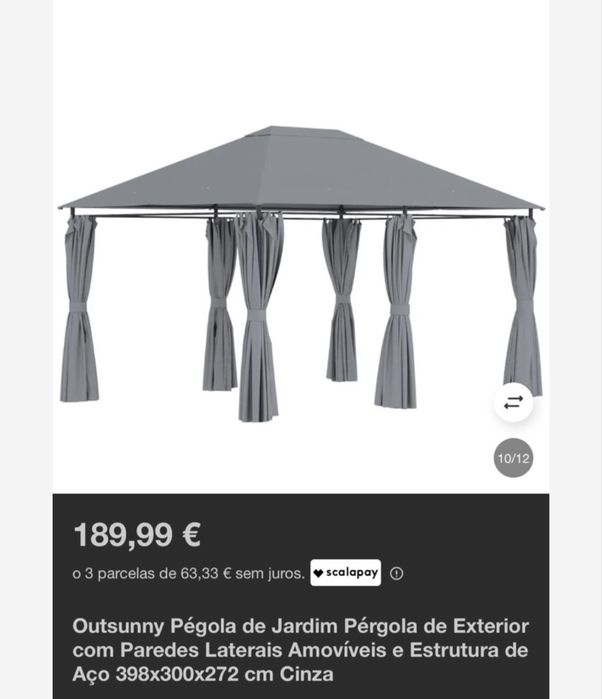 Pergola de jardim