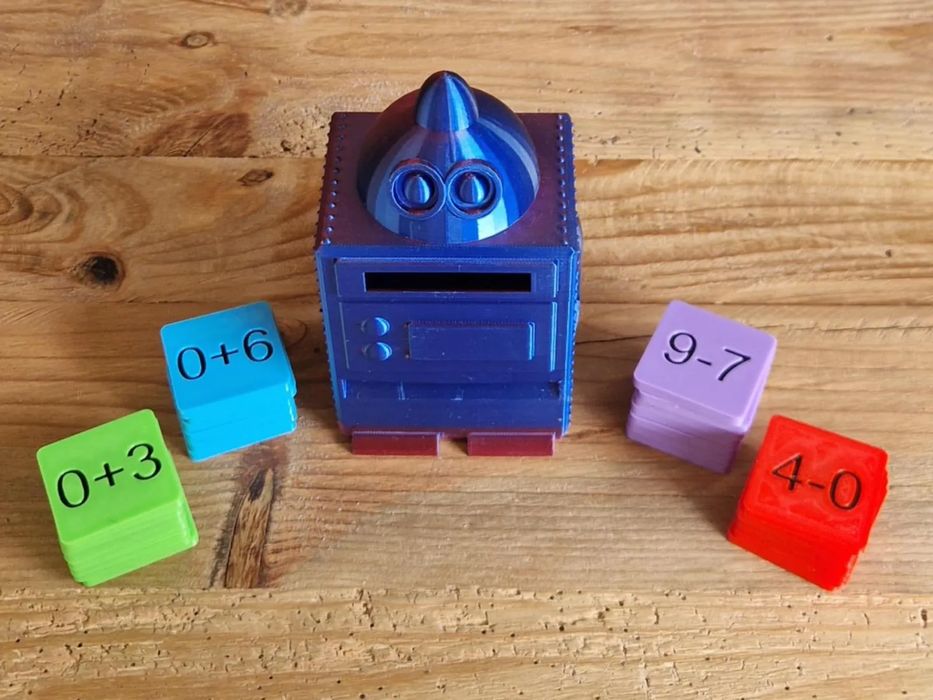Robô Matemático com Operações + e -