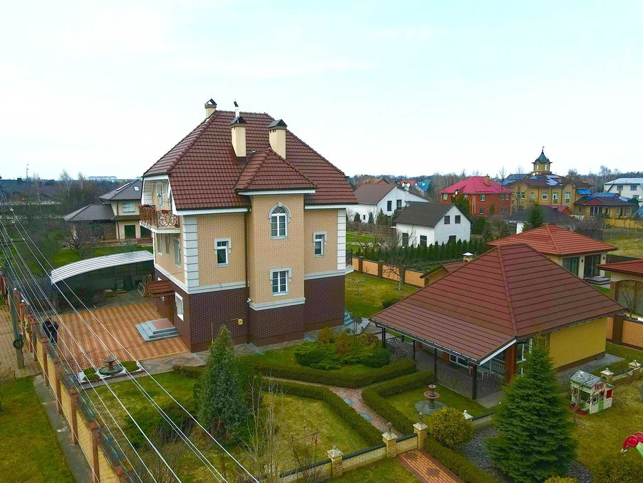 Козʼя спина Будинок 287м² Межигір’я 5хв пішки Оболонь  Газ Баня БЕЗ КОМІСІЇ 10 соток