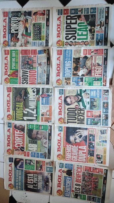 70 Jornais a Bola de 2001