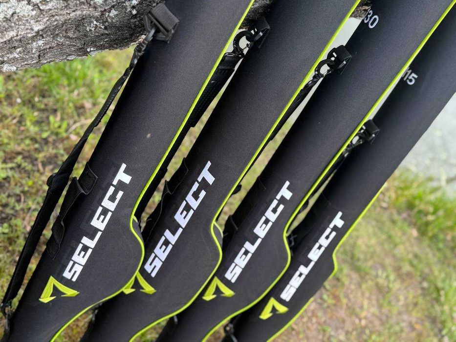 Чохол/чехол для вудилищ/удилищ Select Semi Hard Rod & Reel Case 115 см, 145 см, 130 см