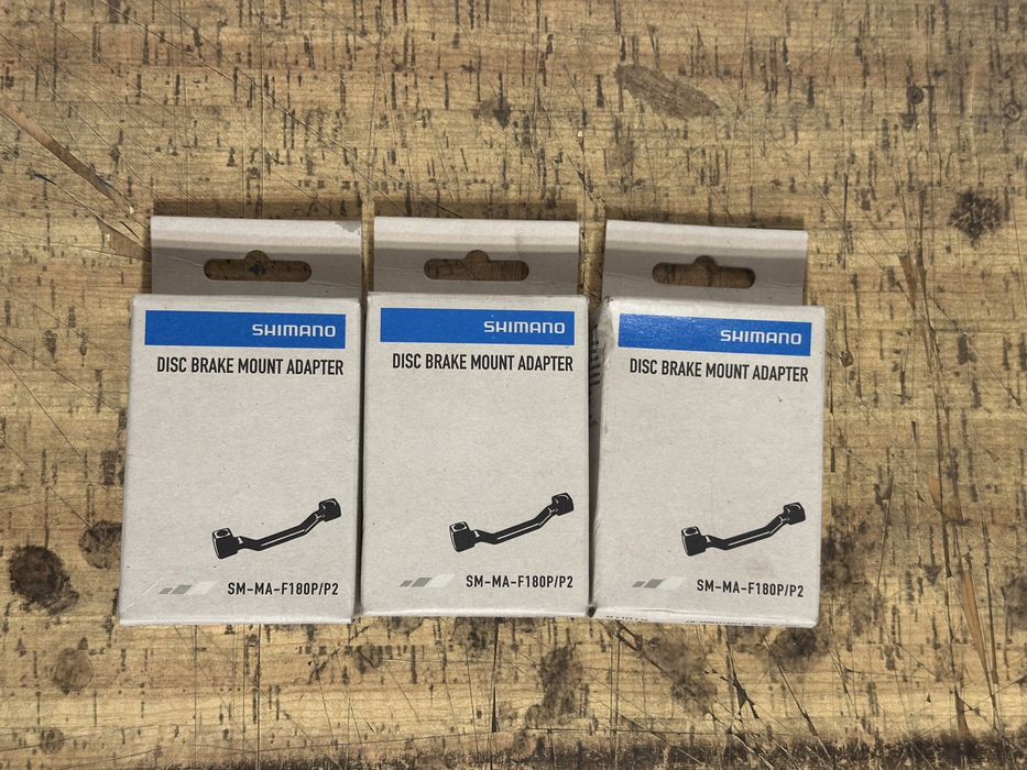 Adapter hamulcowy Shimano SM-MA 180mm P/S – nowy