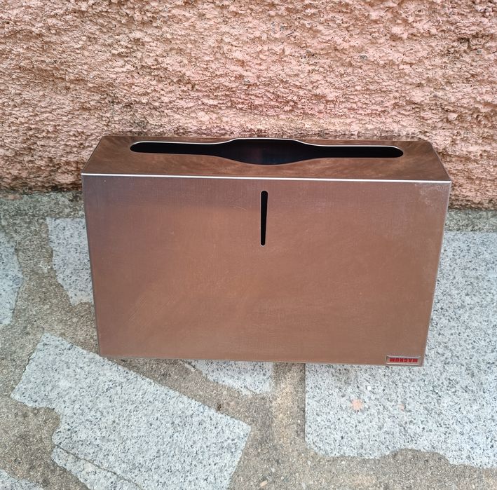 2Suportes inox papel e 1 sabão líquido