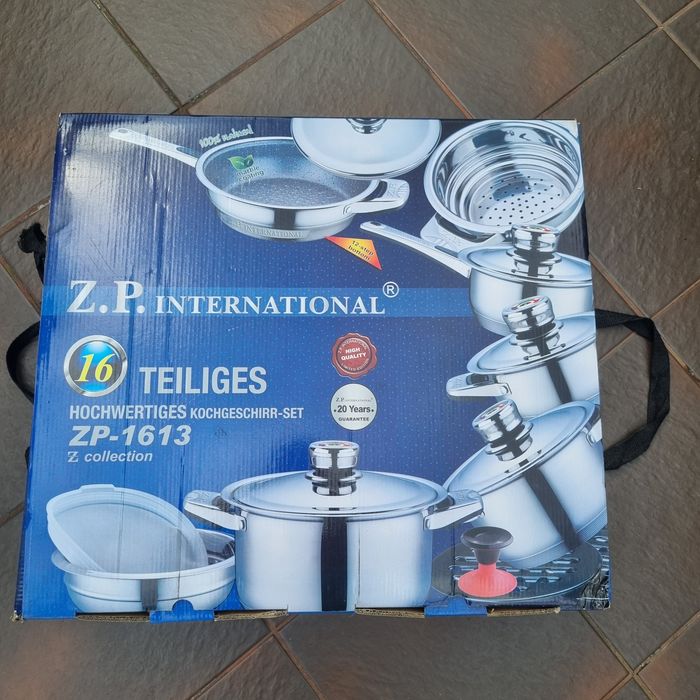Zestaw garnków że stali nierdzewnej ZP-1613
