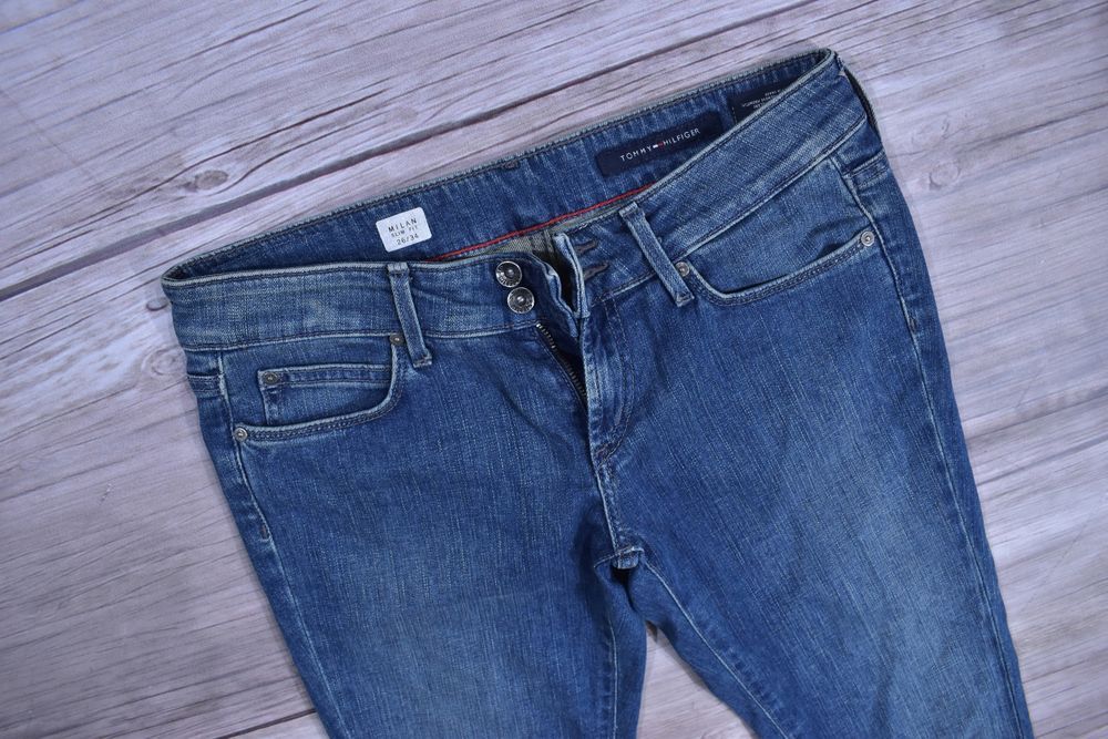 Tommy Hilfiger Milan Slim Fit Jeansy W26 L34