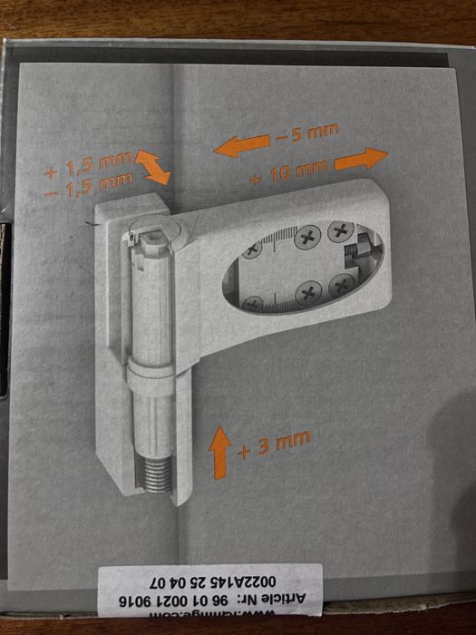 Дверні петлі iQ+