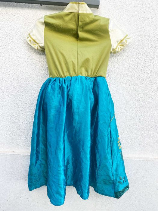 Vestido fantasia Disney Frozen Fever – Anna, 5-6 anos