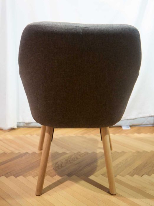 Крісло сіре Jysk юск UDSBJERG