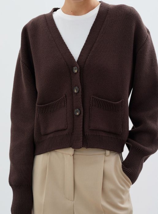 Кардиган колір шоколад,one size або xs -s