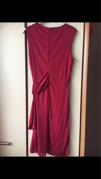 Czerwona/bordowa sukienka