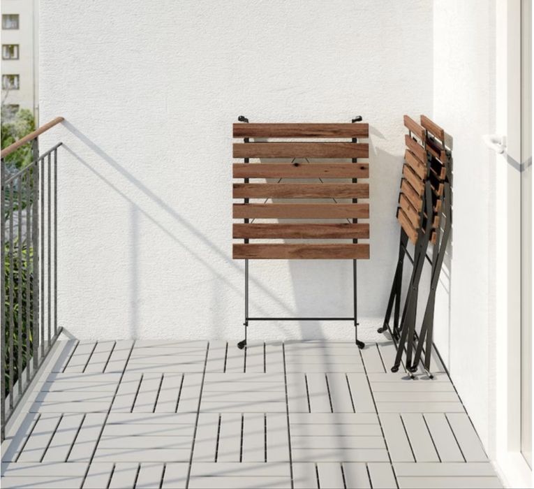 Комплект складаних садових меблів ikea