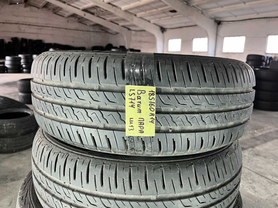 LS714 Літні шини 185/60r14 Barum Bravuris 5 HM пара резина р14