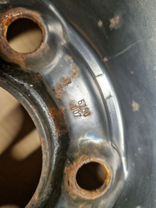 Koło zapasowe dojazdowe dojazdówka 125/80 R17 99M ET 30 5x120 BMW E46 E87 E90 E60