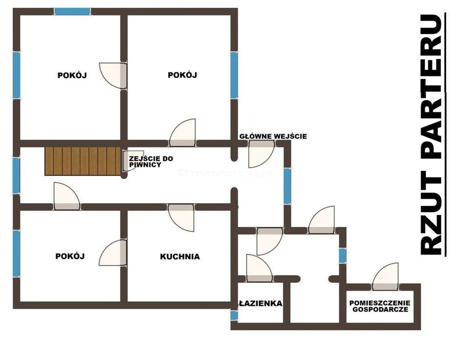 Piwonii CENTRUM - Dom 245 m² - działka 1772 m²