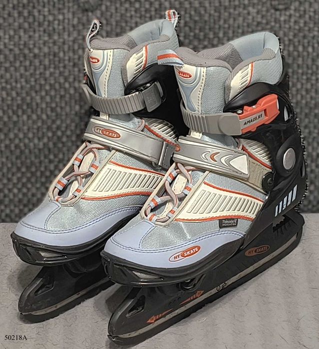 Hy Skate łyżwy hokejowe regulowane rozmiar 37 do 39 Ochraniacze
