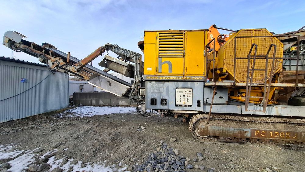Kruszarka szczękowa, mobilna Hartl PC 1265J
