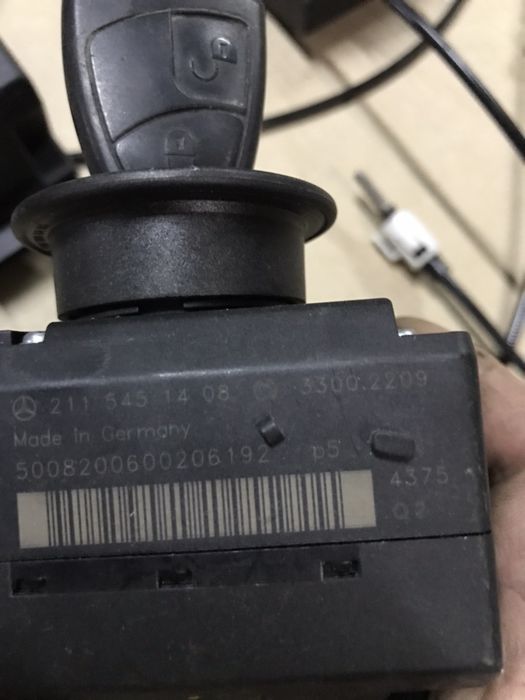 Замок зажигания ключ Mercedes W211 A2115452308,A2115451208,А2115451408