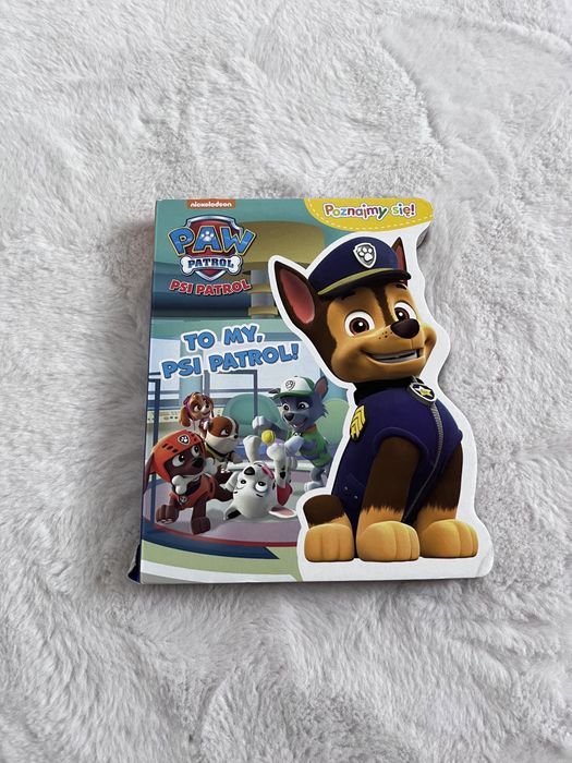Gruba książka to my Psi Patrol chase rable paw