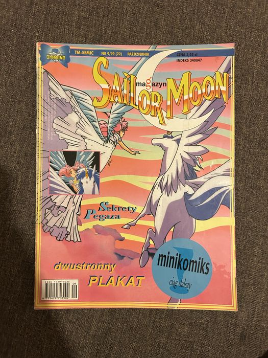Magazyn Sailor Moon 9/99 (22) Czarodziejka z Księżyca manga anime